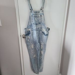 Denim Overalls